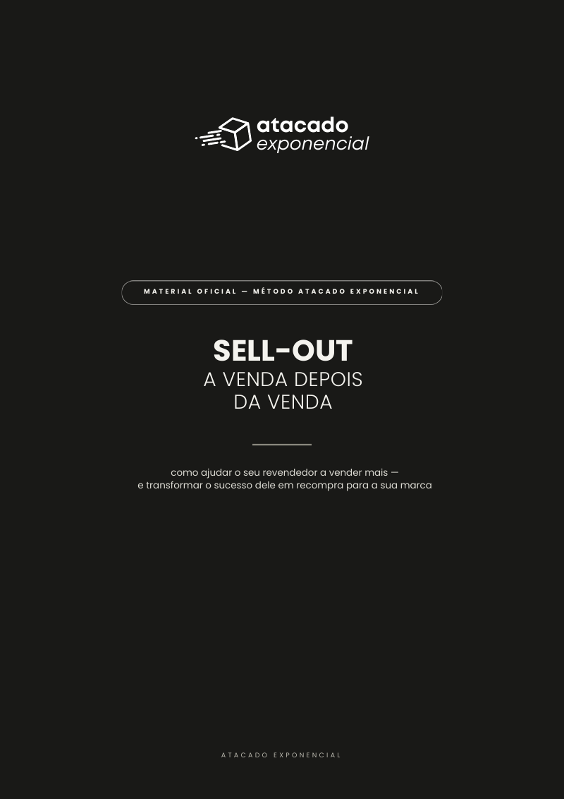 Capa do material Sell-Out